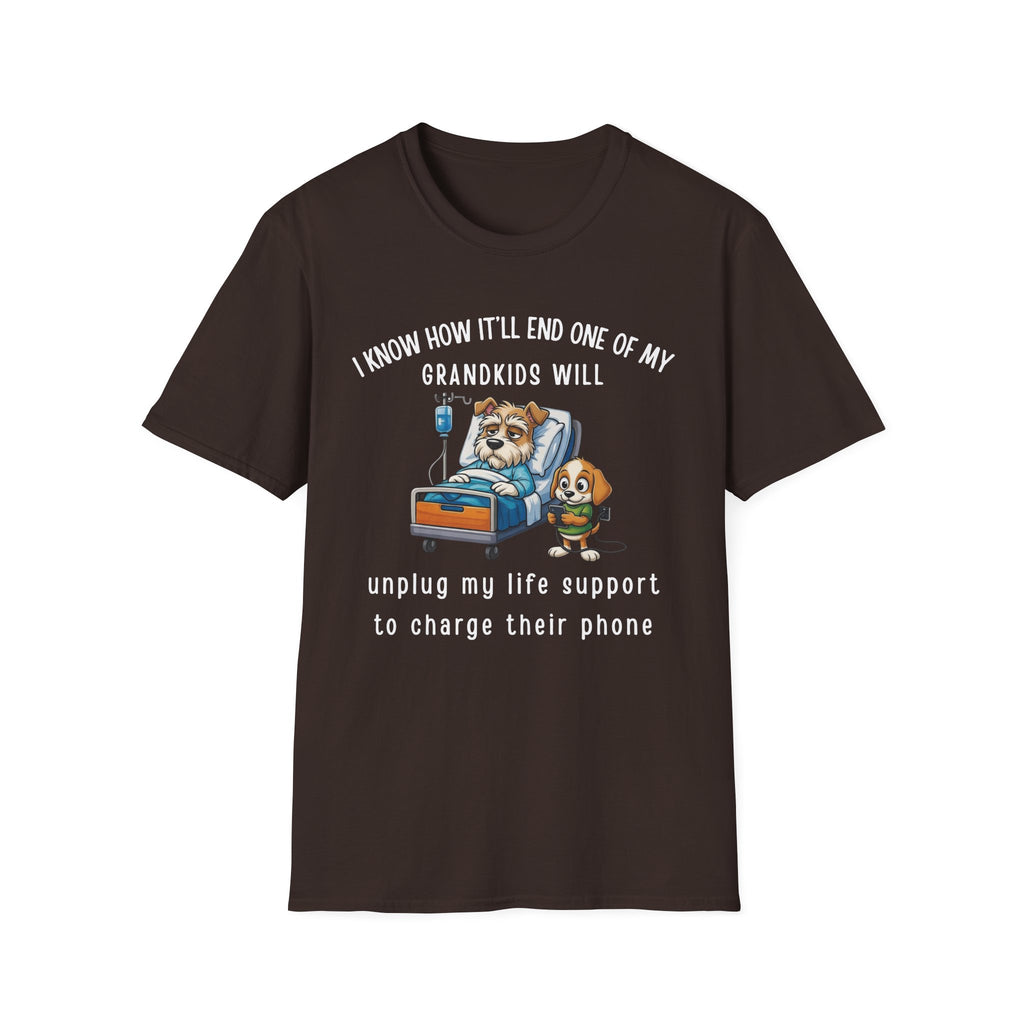 Grandkids Phone T-Shirt