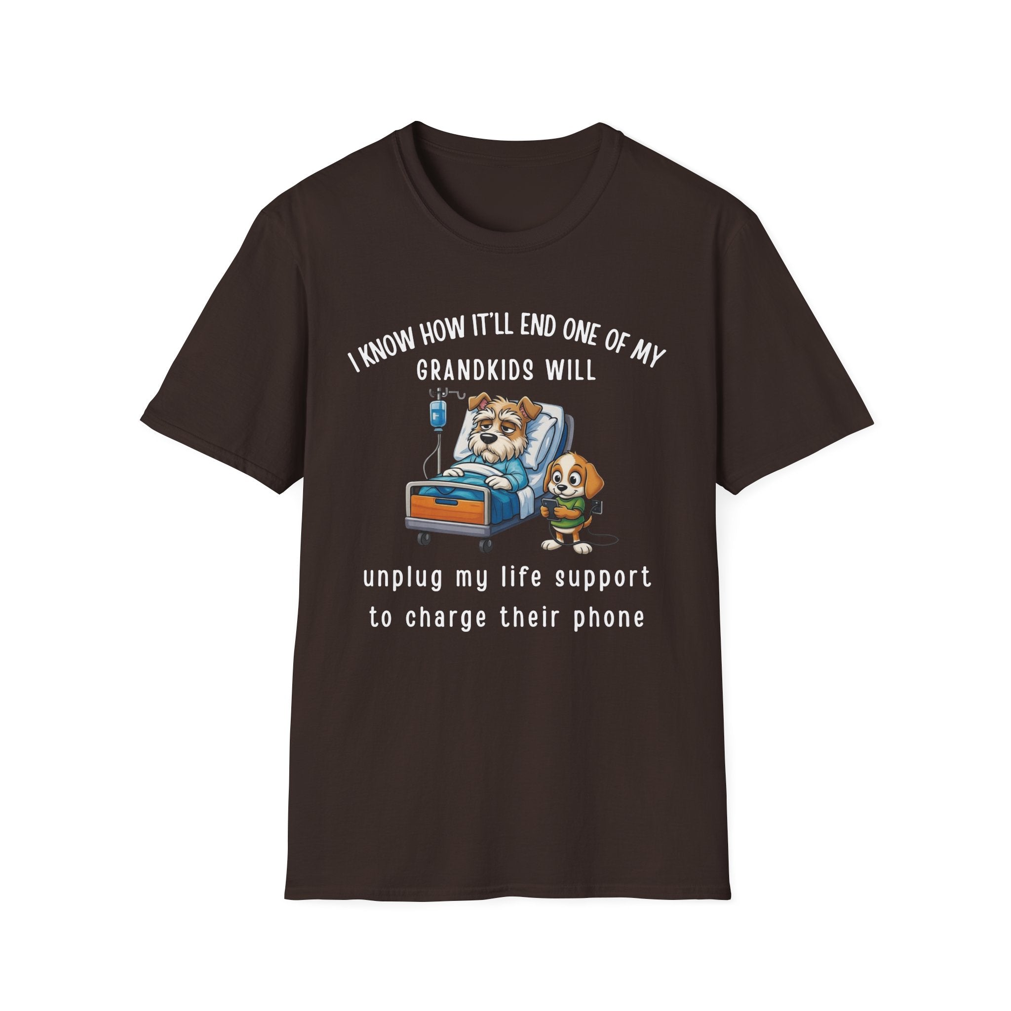 Grandkids Phone T-Shirt