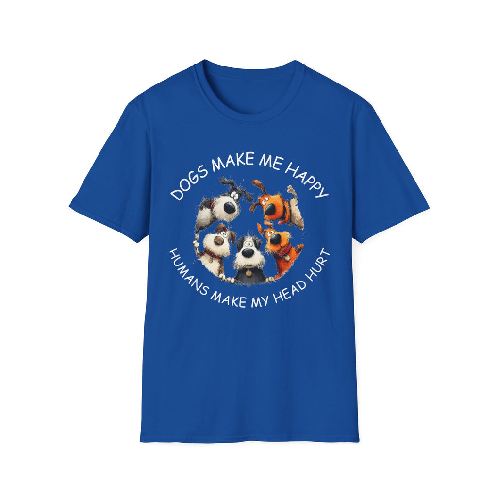 Dogs Happy T-Shirt