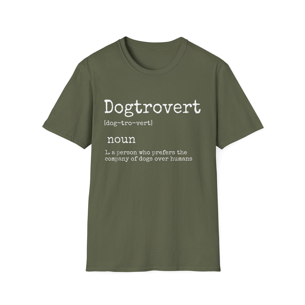 Dogtrovert Definition T-Shirt