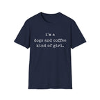 Dogs Coffee Girl T-Shirt