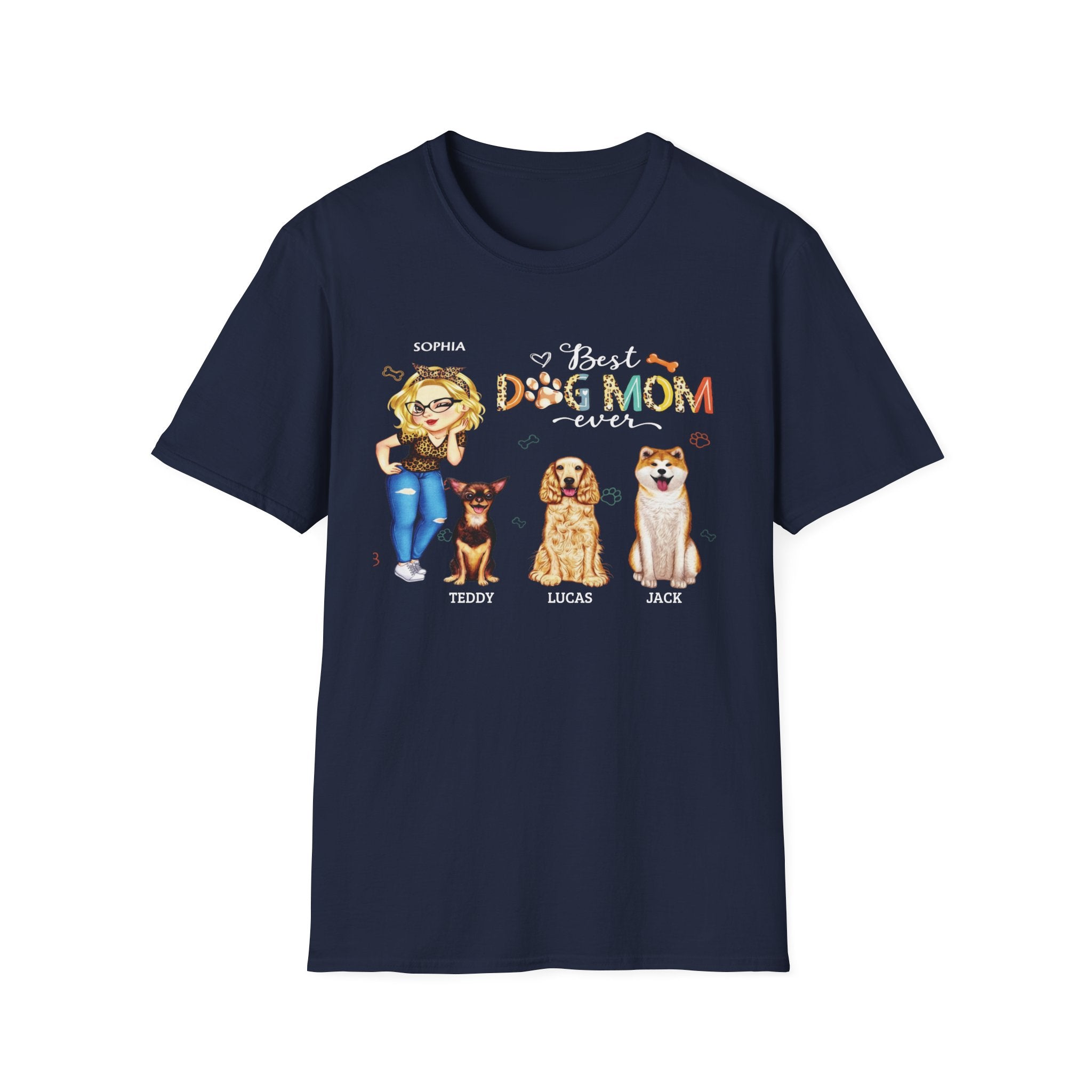 Best Dog Mom T-Shirt