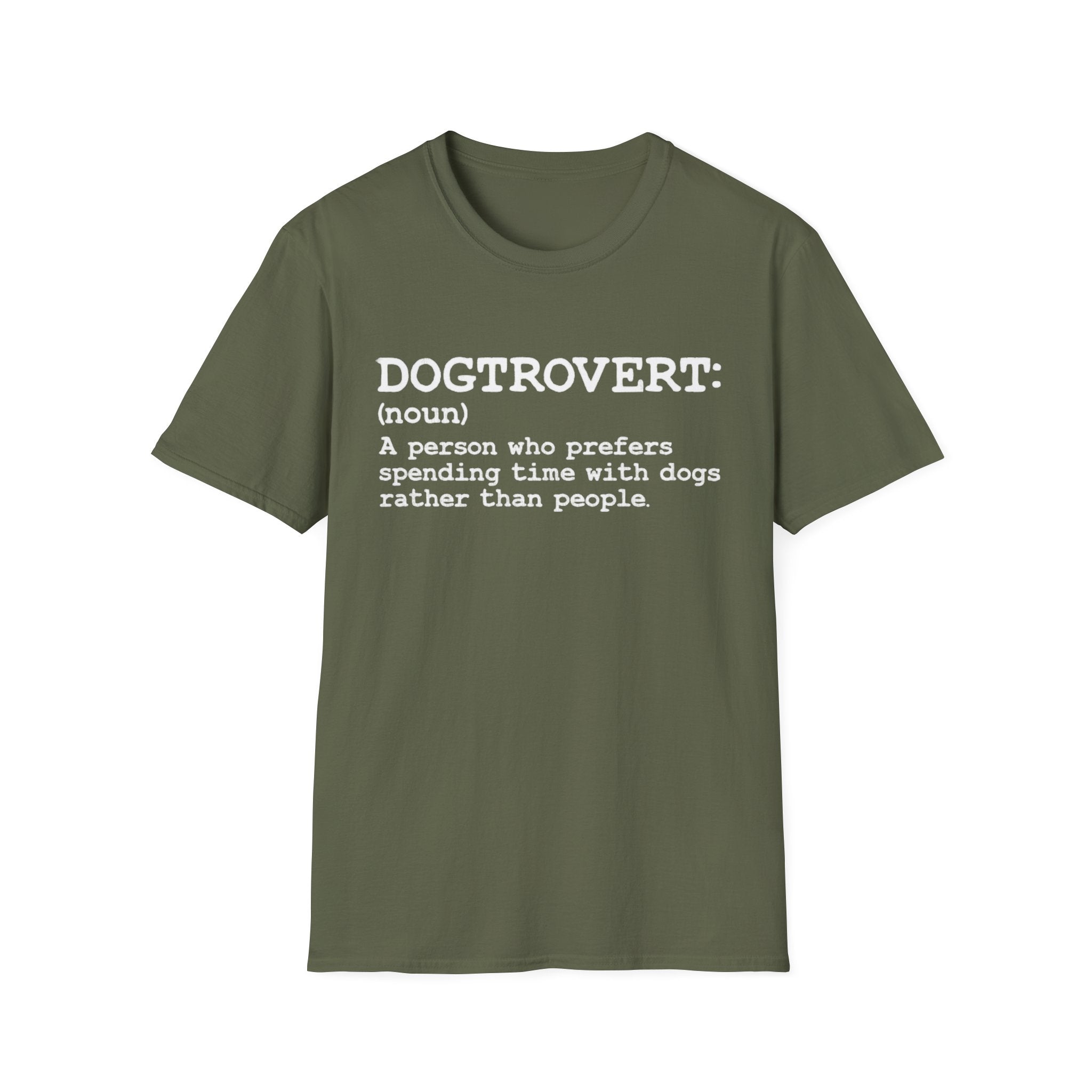 Dogtrovert Definition T-Shirt