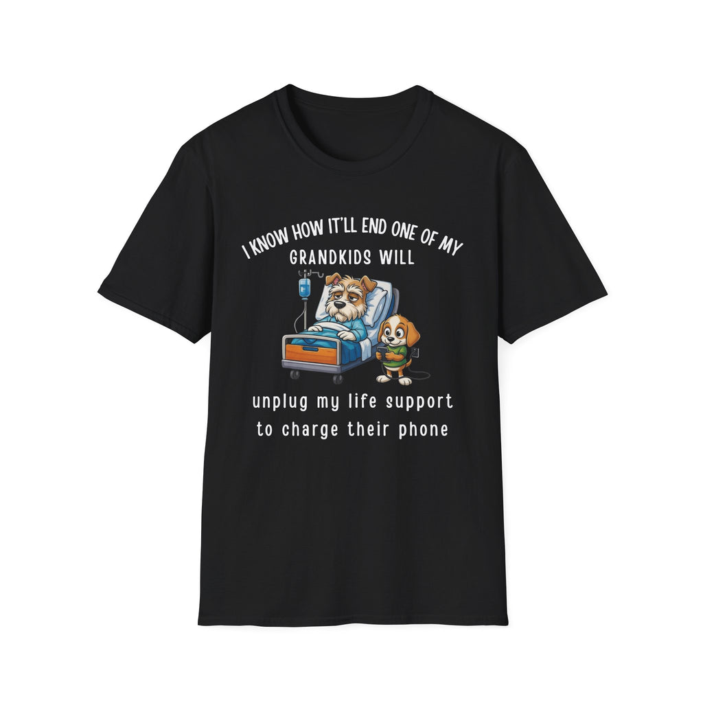 Grandkids Phone T-Shirt