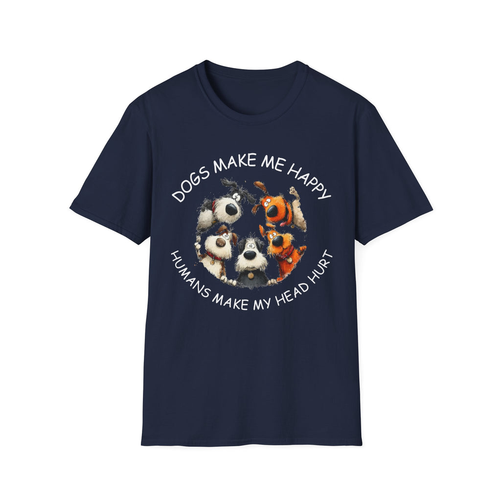 Dogs Happy T-Shirt