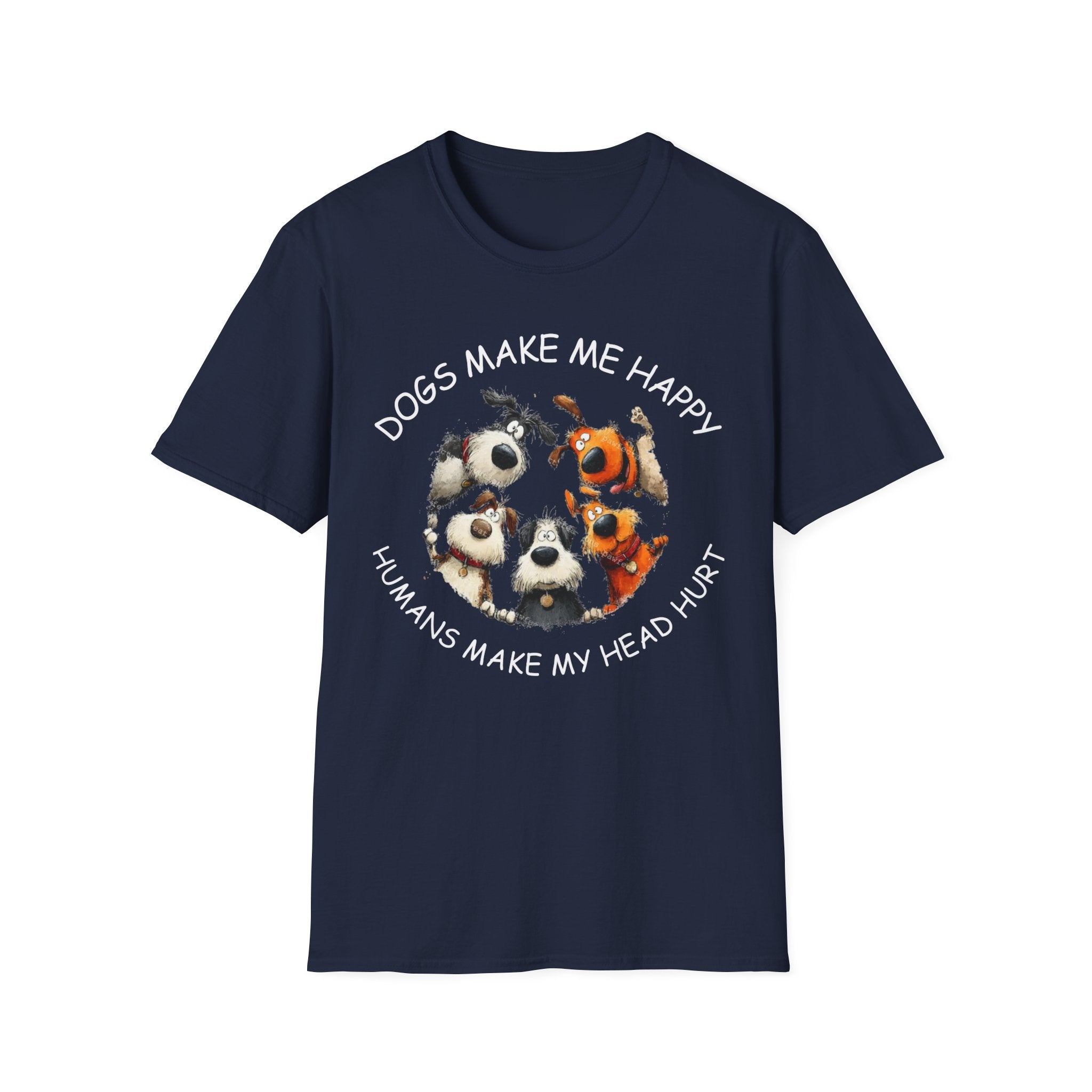 Dogs Happy T-Shirt