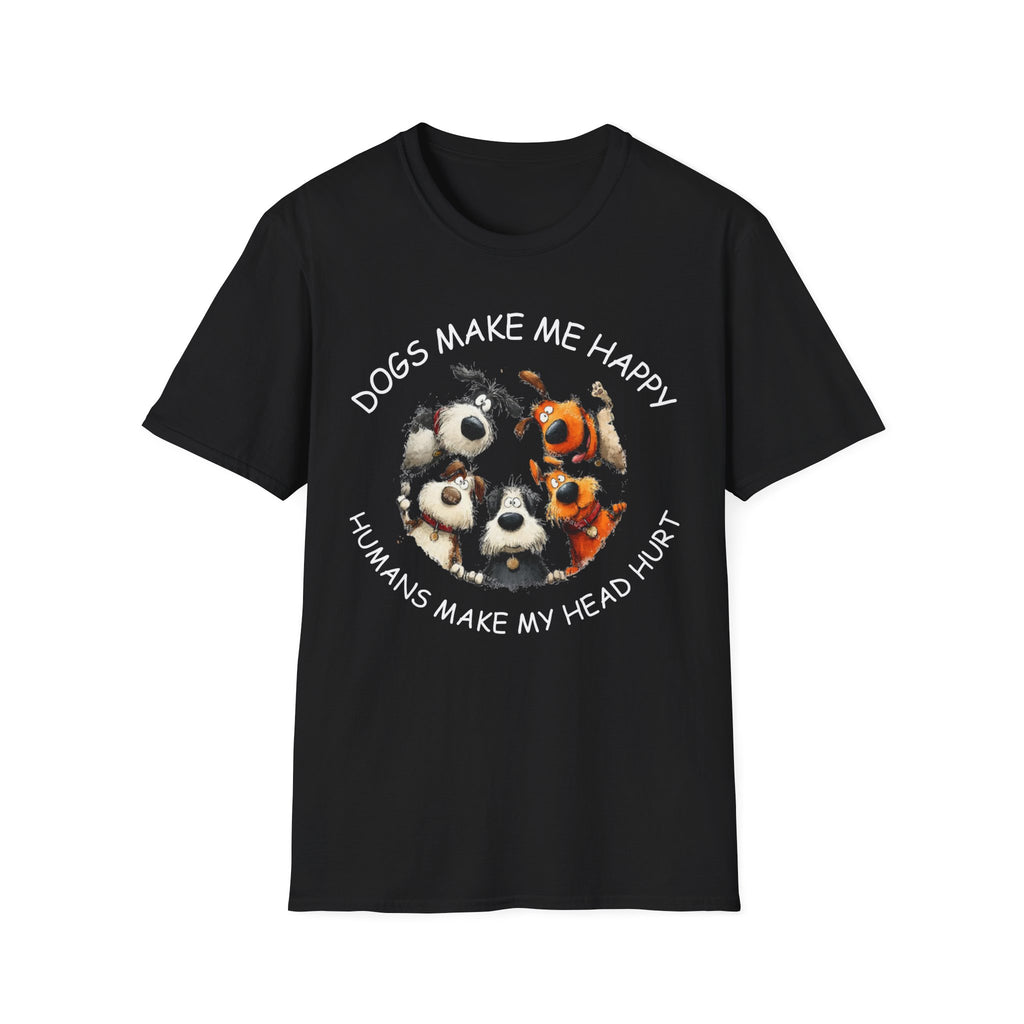 Dogs Happy T-Shirt