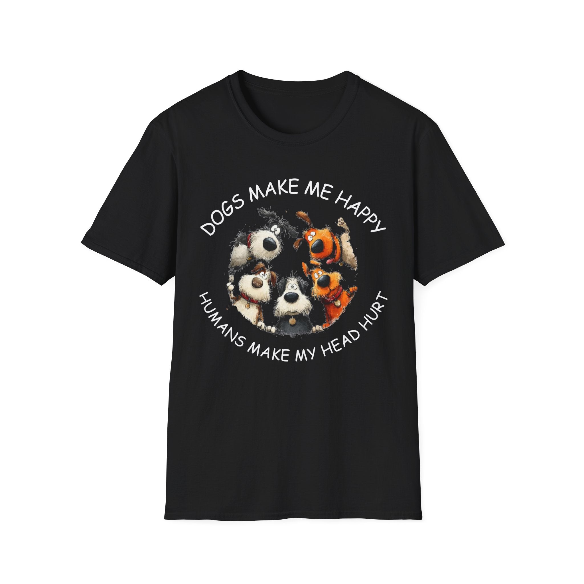 Dogs Happy T-Shirt