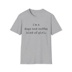 Dogs Coffee Girl T-Shirt