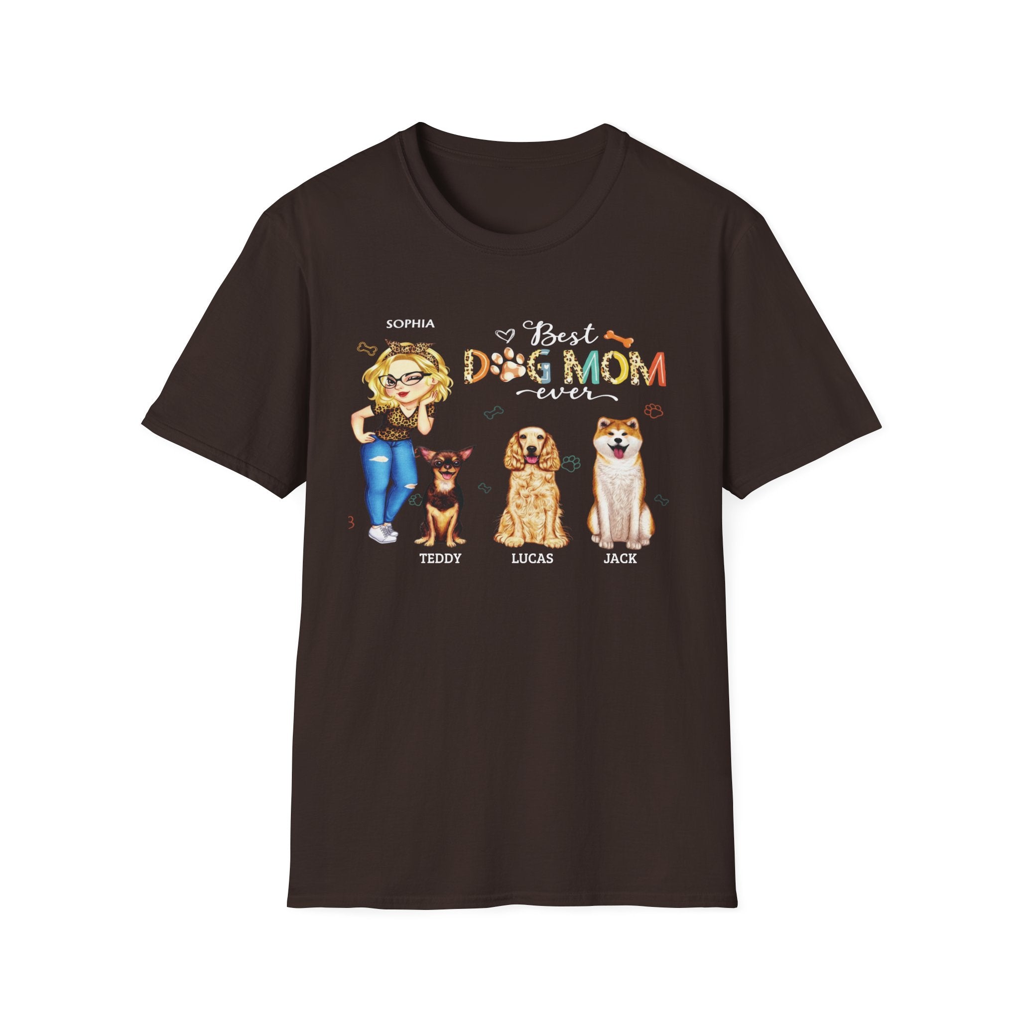 Best Dog Mom T-Shirt