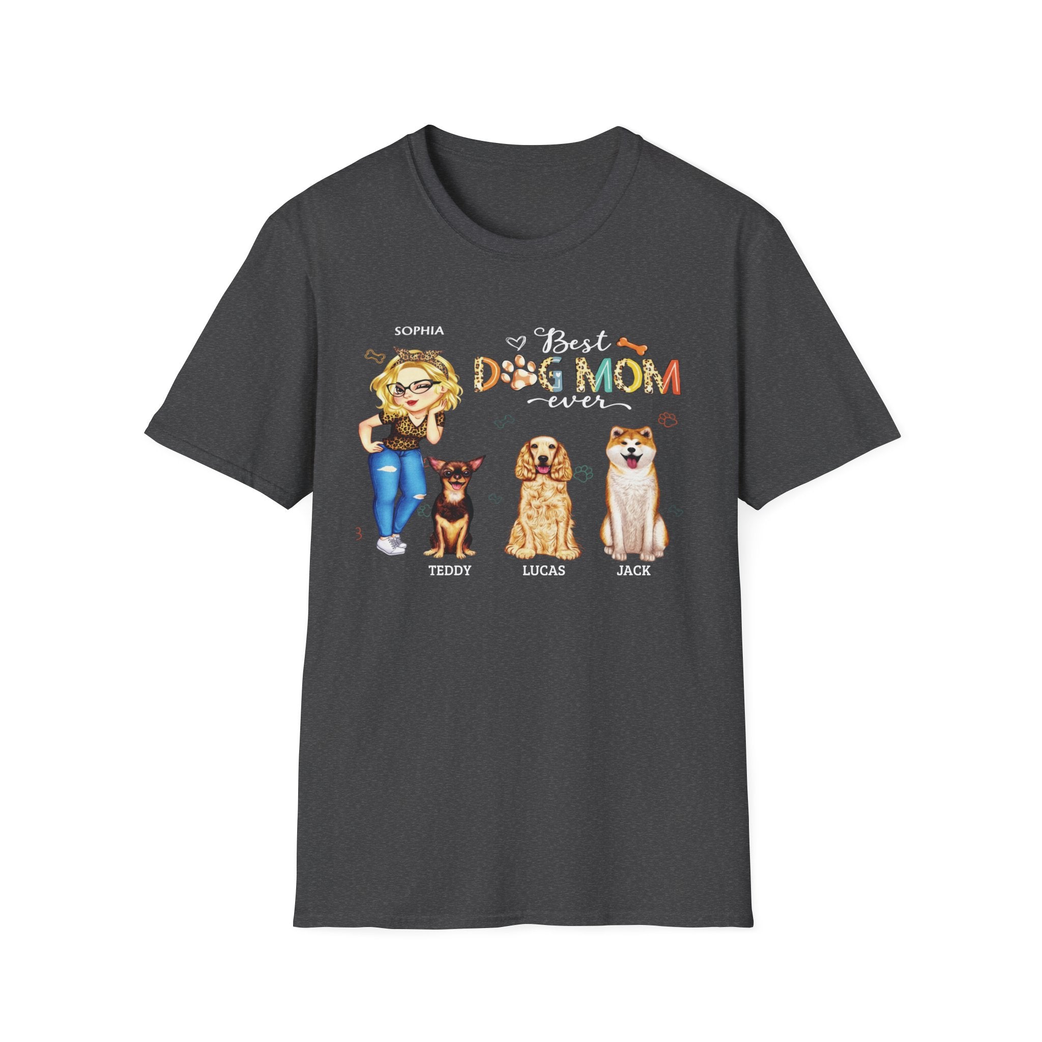 Best Dog Mom T-Shirt