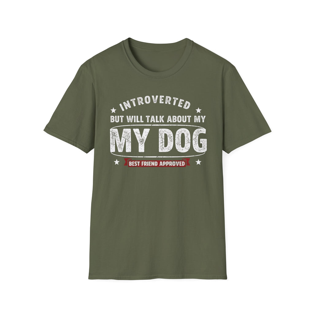 Introverted Dog T-Shirt