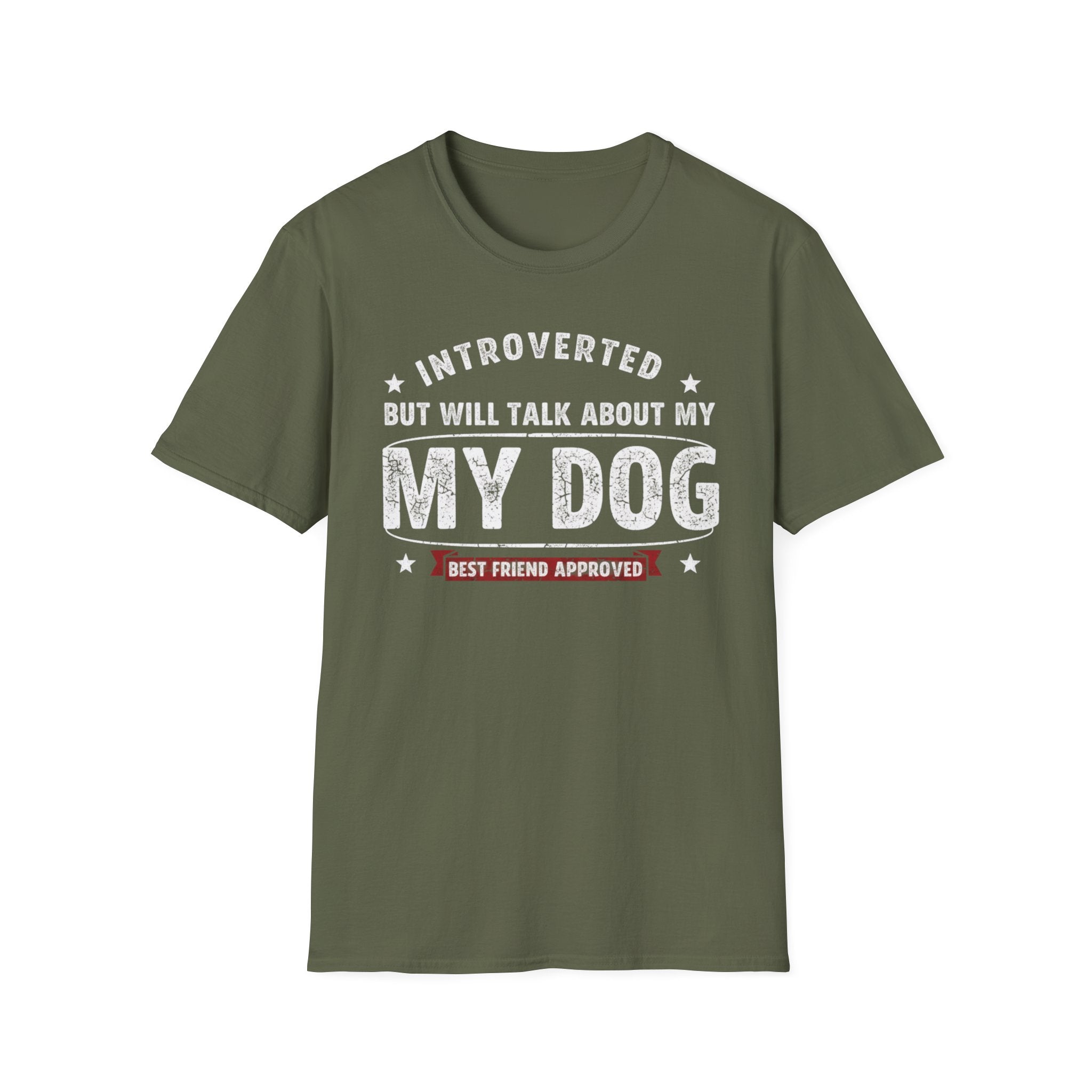 Introverted Dog T-Shirt