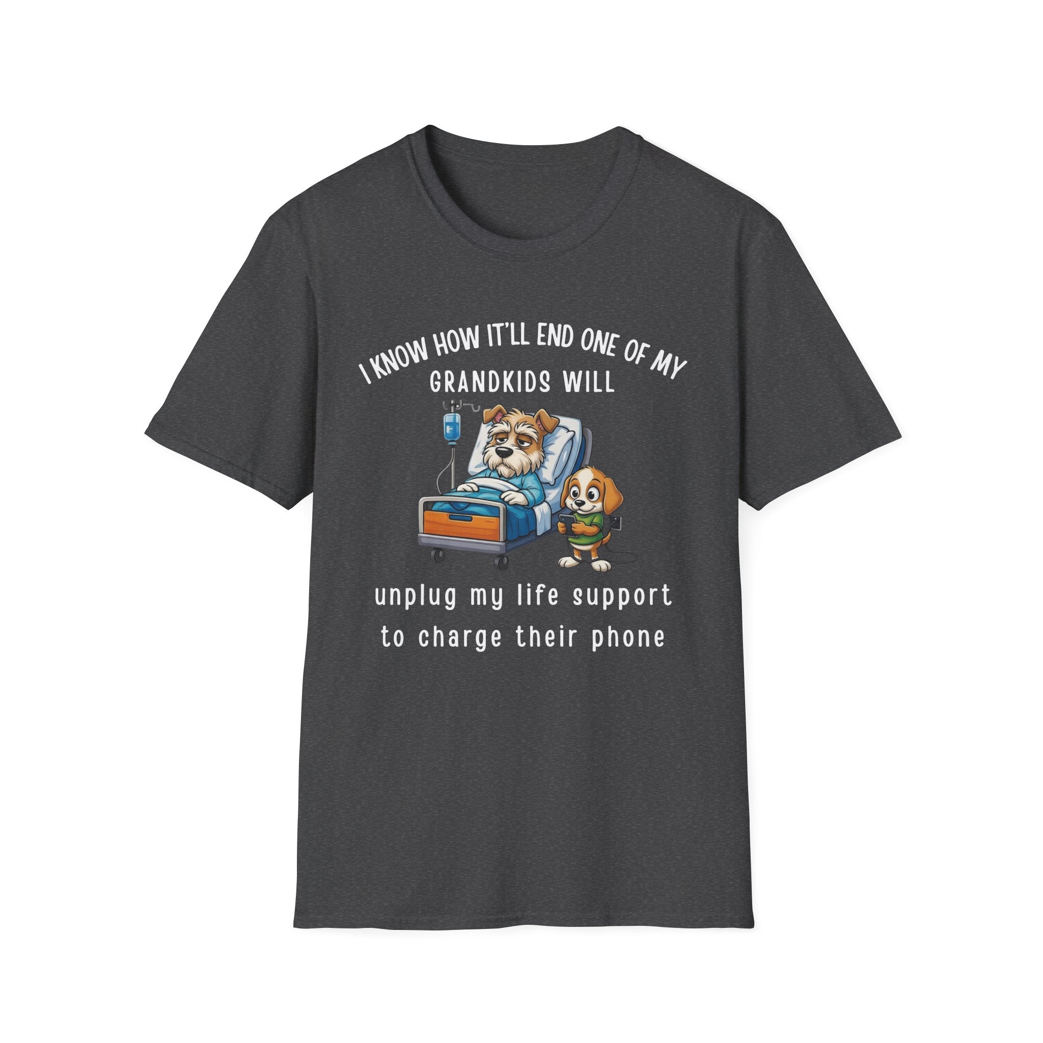 Grandkids Phone T-Shirt