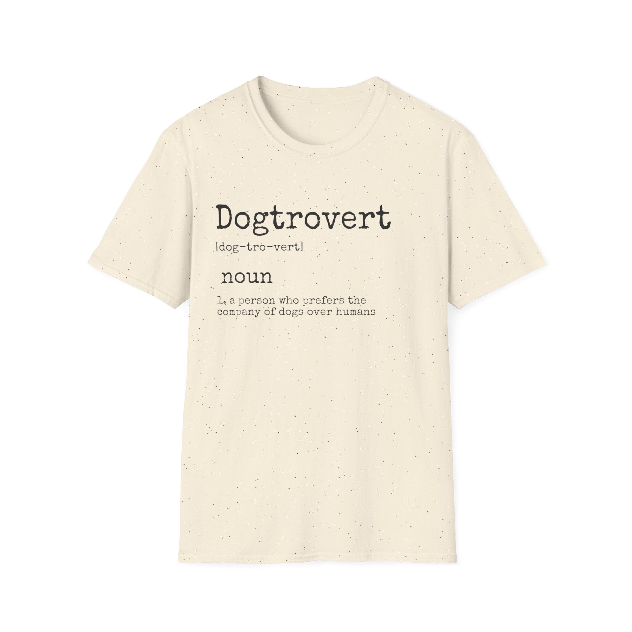 Dogtrovert Definition T-Shirt