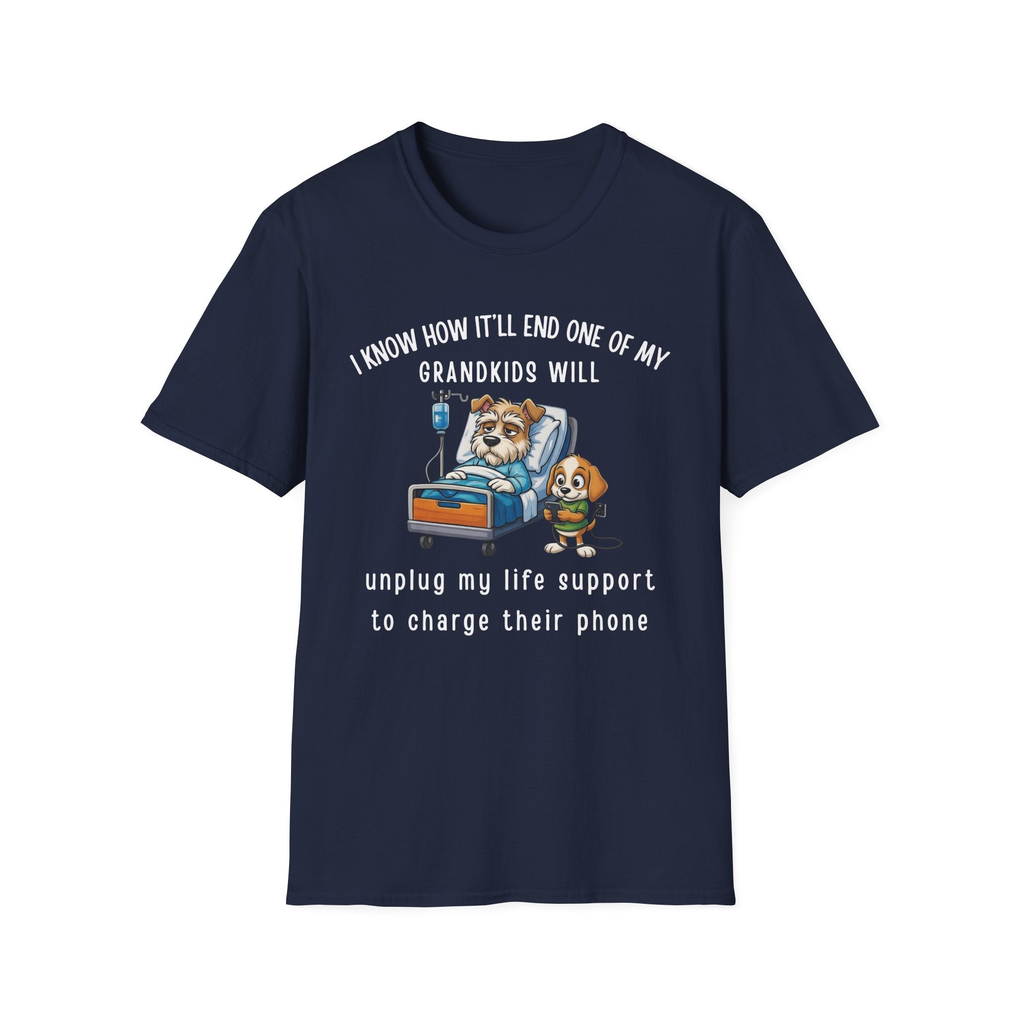 Grandkids Phone T-Shirt