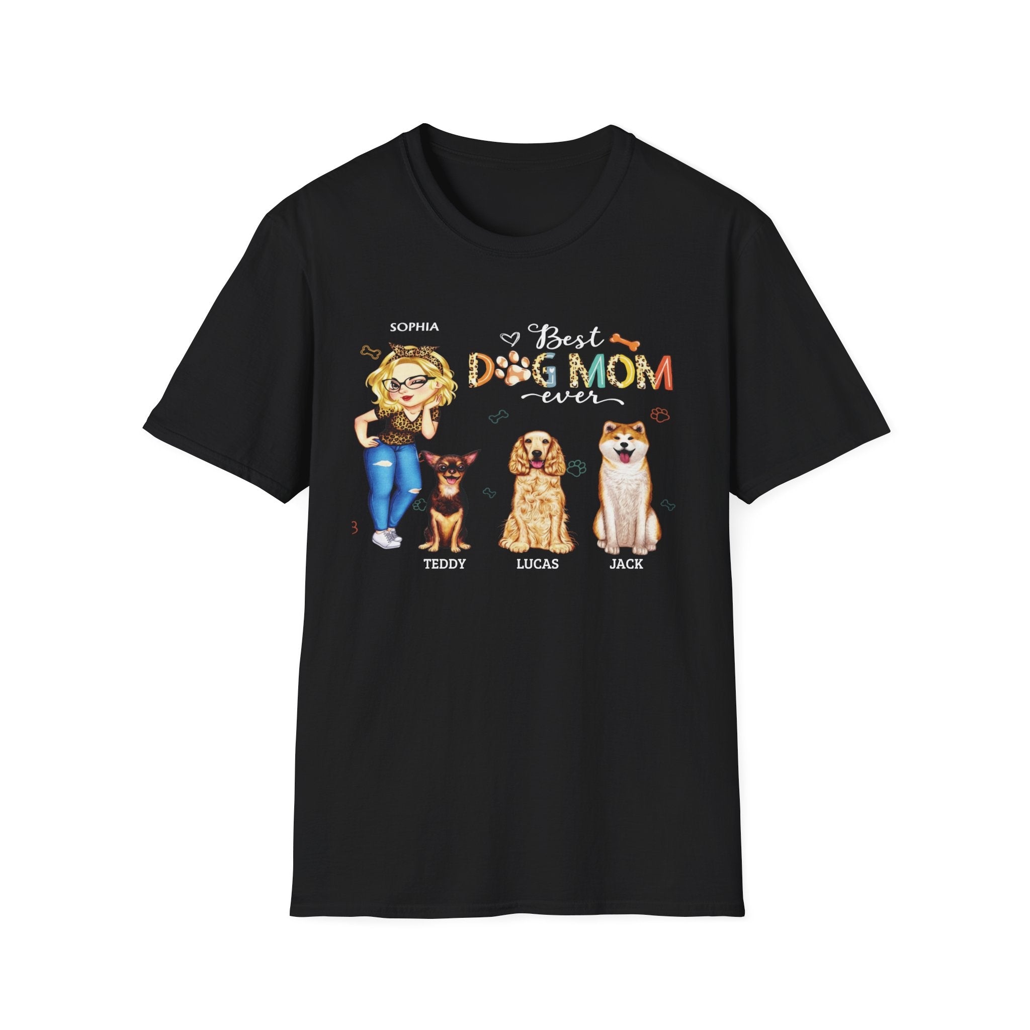 Best Dog Mom T-Shirt