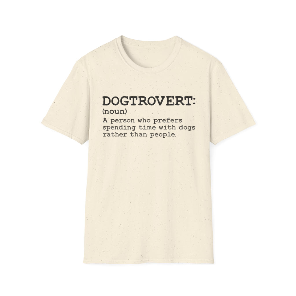 Dogtrovert Definition T-Shirt